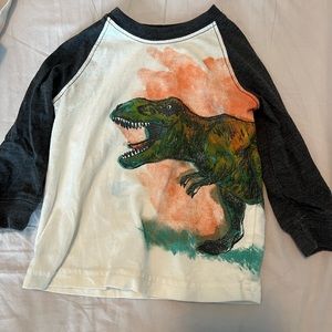 Dinosaur long sleeve shirt size 12 months